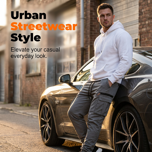 👖 50% RABATT! 🧢 Herren Cargo-Jogger mit Taschen – Bequem, elastisch & lässig – Ideal für Alltag, Freizeit & Streetstyle ✨