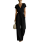 🎯 Nur heute: 50% + versandkostenfrei! Damen V-Ausschnitt Weitbein-Jumpsuit mit Taillenschleife