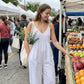 Rückenfreier Jumpsuit für Damen mit Spaghettiträgern