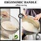 🍚💧 Reisspüle mit integriertem Abtropfsieb – rutschfester Boden, stabiler Griff & feine Löcher für perfekte Wasserabfuhr, ideal für Hülsenfrüchte, Obst & Gemüse