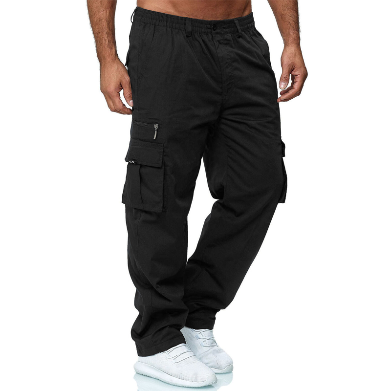 👖 Herren-Cargohose mit vielen Taschen – lässige Passform, robust & vielseitig für Alltag, Outdoor & Reisen🏃