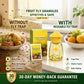 ❄️Sommerfrische 50 % Rabatt!🌿Wiederverwendbare Fliegenfalle mit Lockstoff – Insektizidfreier Fruchtfliegenfänger für Küche, Terrasse & Garten
