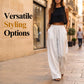 🌟 Der Look, den alle suchen – bei uns 50% günstiger! Lässige Damenhose mit lockerer Passform und weitem Bein