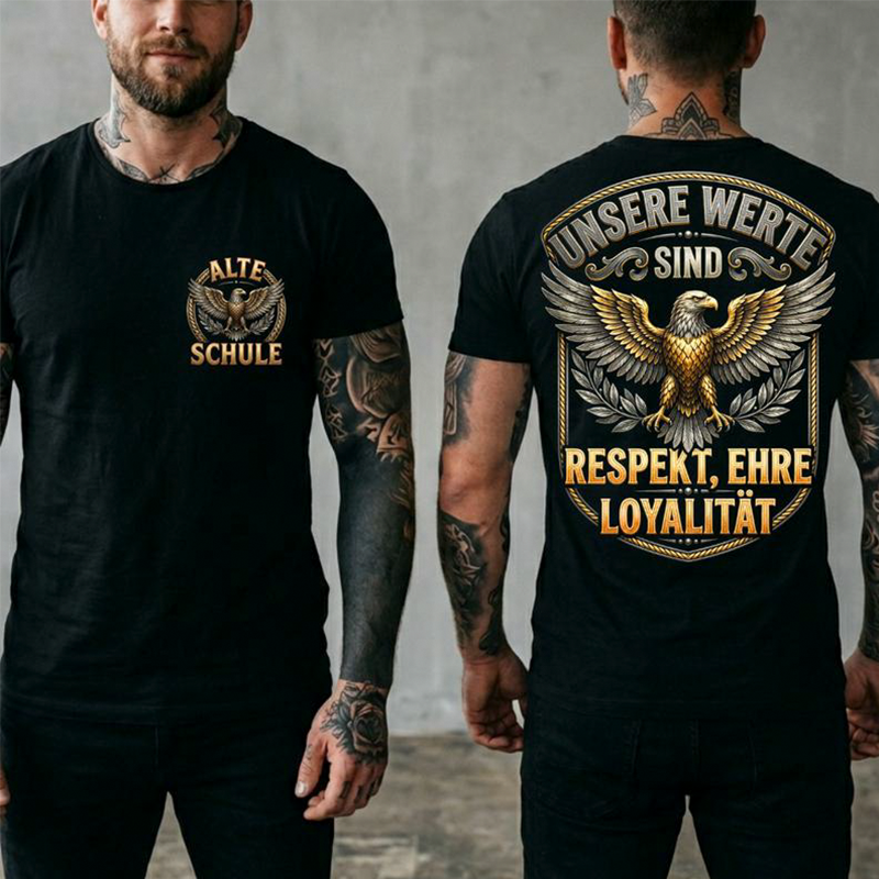 🛍️ Neuheiten – Herren Bedrucktes Rundhals-Kurzarm-T-Shirt – Lässig, bequem & vielseitig – Perfekt für den Alltag, Freizeit & warme Tage ✨