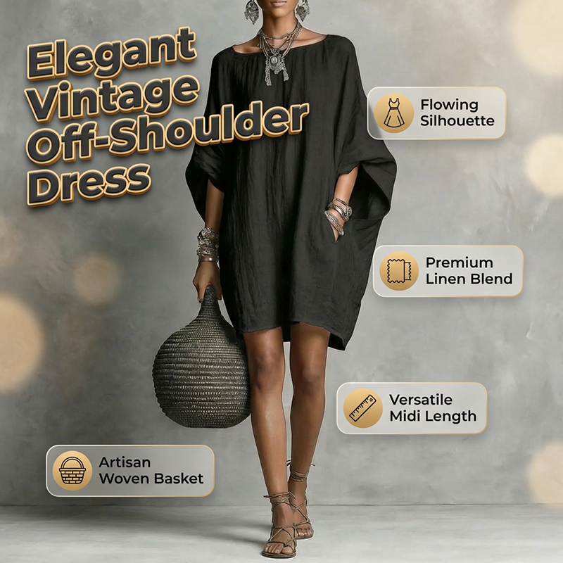 👗 Oversize-Kleid mit Fledermausärmeln für Damen – lässiger Look, bequemer Schnitt & vielseitig – perfekt für Alltag, Strand & Freizeit – mit eleganten Fledermausärmeln – ideal für warme Tage & entspannte Stunden