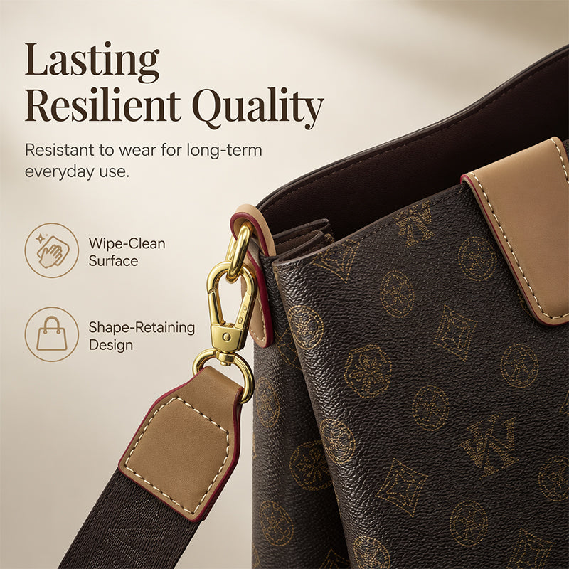 👜 ✨ Damen Bucket Bag – Kompakt, Kordelzugverschluss & vielseitiger Stil – Perfekt für mühelos elegante Looks von Tag bis Nacht 🌙