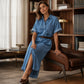 ✨🛍️Neu eingetroffen – Locker sitzendes Jeanskleid mit Knopfleiste – Zeitloser Kleiderschrank-Klassiker für das Wochenende oder auf Reisen 🍃   �