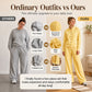 Women's Button-Down Cardigan & Wide-Leg Pants Set