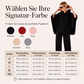 Weites Kapuzen-Cape-Oberteil & Weite-Hosen-Set für Damen