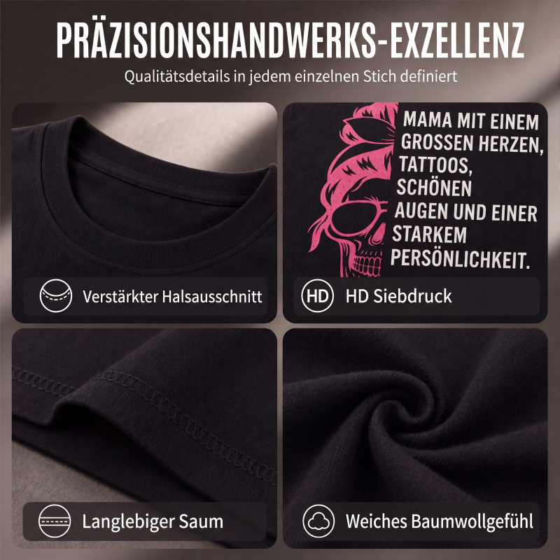 👕 Damen T-Shirt mit Totenkopf-Grafikdruck – Mutiger Look, weicher Baumwollstoff & lässiger Schnitt | Perfekt für Alltag, Freizeit & urbane Styles – Jetzt -50%!