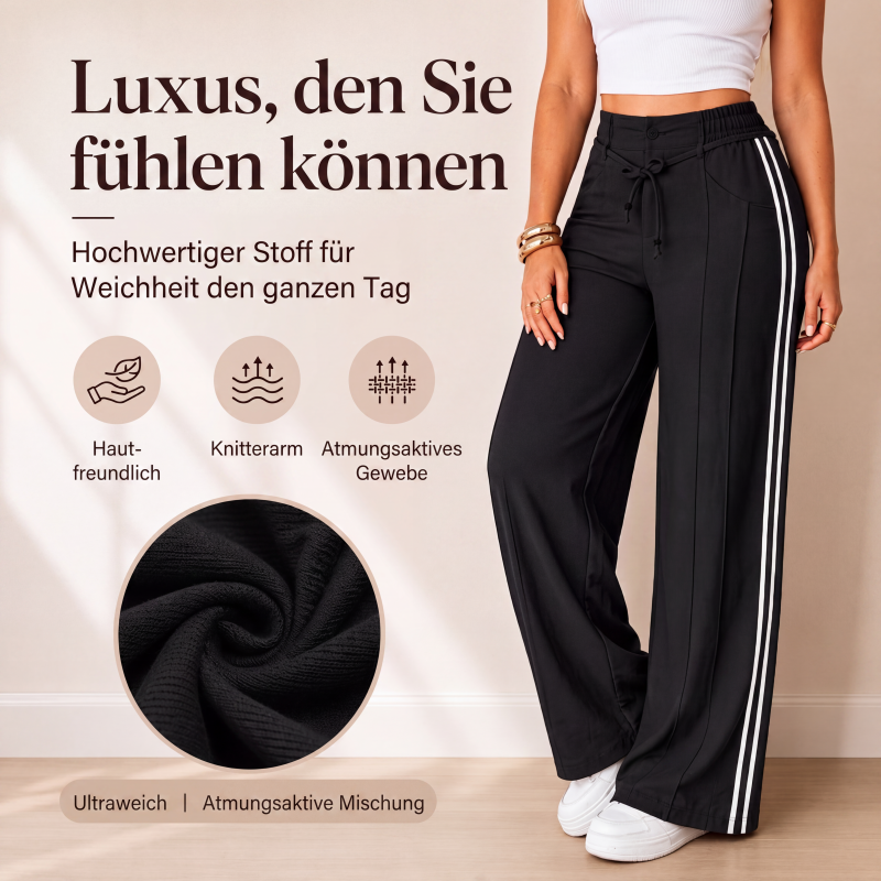 📢📢50%Rabatt!!!🎉✨Weite Damen-Hose mit Kordelzug
