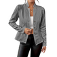 💎🔥 Jetzt im Trend – Strukturierter Blazer mit Stehkragen – perfekt fürs Büro