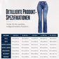 Damen High Waist Destroyed Flare Jeans
