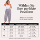 Damen High-Waist Weite Beine Hose mit lockerer Passform