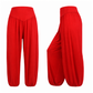 Damen High-Waist Weite Beine Hose mit lockerer Passform