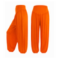 Damen High-Waist Weite Beine Hose mit lockerer Passform