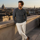 Herren-Henley-Shirt im Slim-Fit