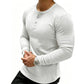Herren-Henley-Shirt im Slim-Fit
