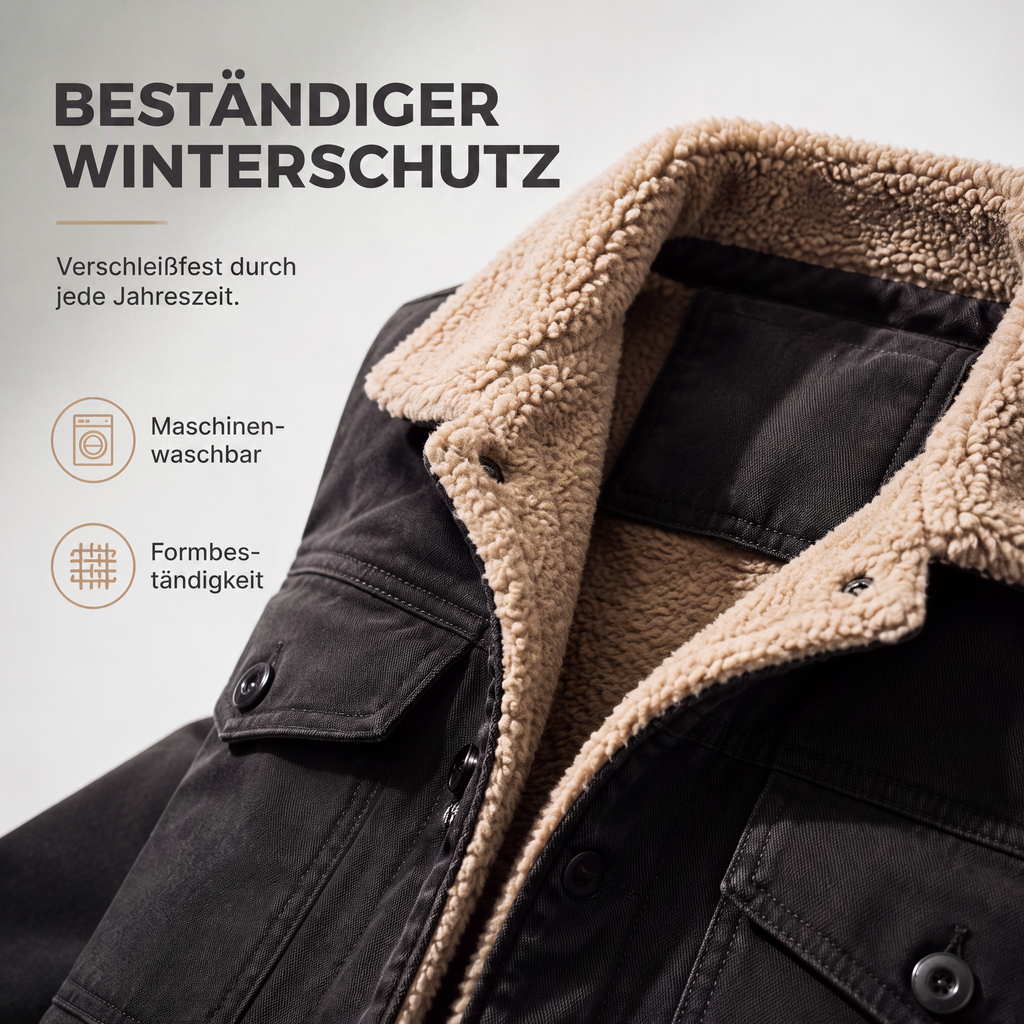 🚀 Neu eingetroffen – 50% Probierpreis! Herren-Casual-Sherpa-Utility-Cargojacke