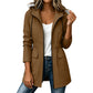 📢📢50%Rabatt!!!🎉✨Wasserdichte Damen-Regenjacke mit Kapuze
