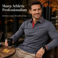 📣📣50%Rabatt!!!🎉✨Kontrastkragen-Oberteil mit langen Ärmeln – Leichter Materialmix, bequemer Sitz & zeitloses Design – Ideal für Frühling, Herbst & elegante Auftritte