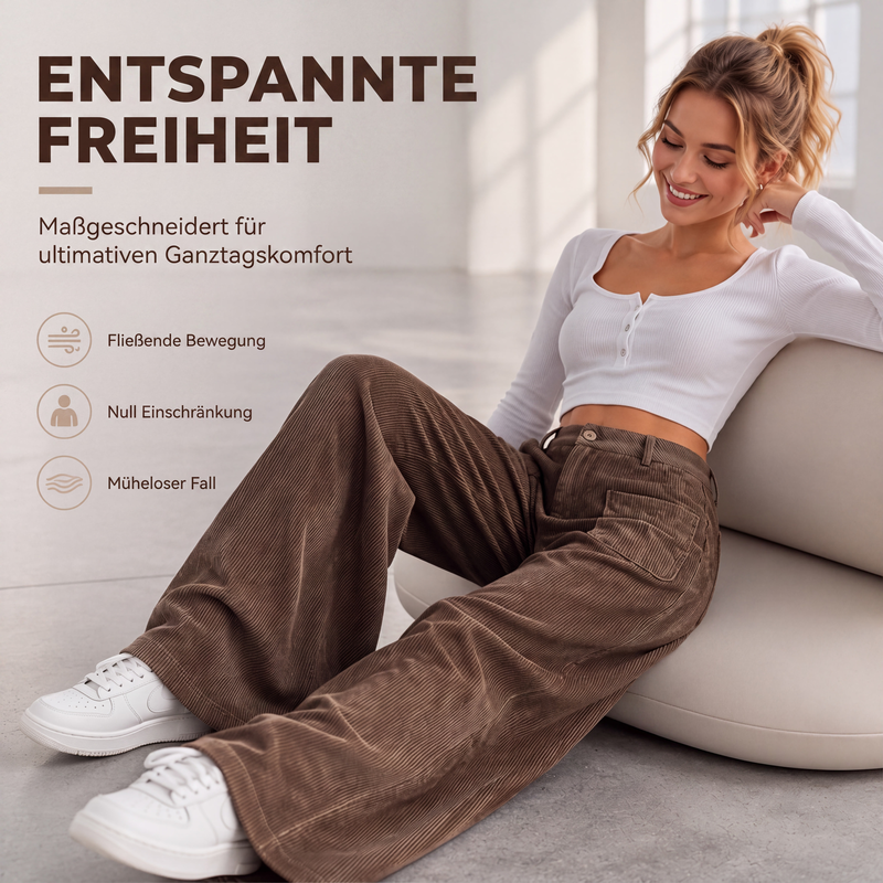 📢📢50%Rabatt!!!🎉✨Lässige Weithosen mit entspannter Passform für Damen