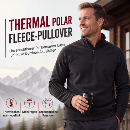 📢🎉50%Rabatt!!!🛍️✨Isolierende Fleece-Jacke mit halblangem Reißverschluss – perfekt zum Wandern und für den Alltag