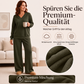 Schulterfreies Sweatshirt- und Hose-Set für Damen
