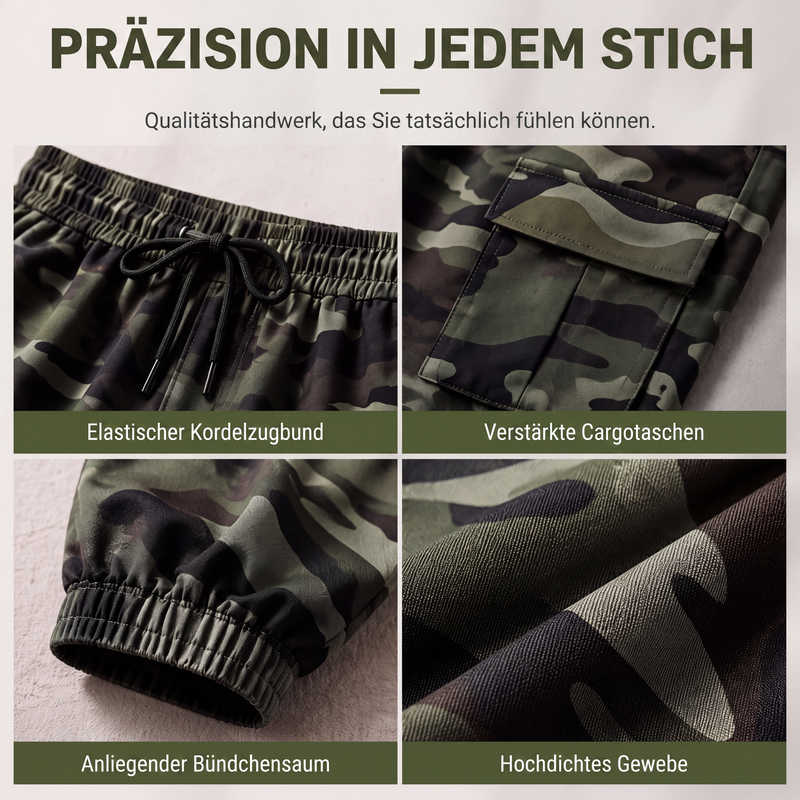 🌟Jetzt im Trend 👖 Leichte Cargo-Jogginghose – praktische Taschen & bequeme Passform für unterwegs