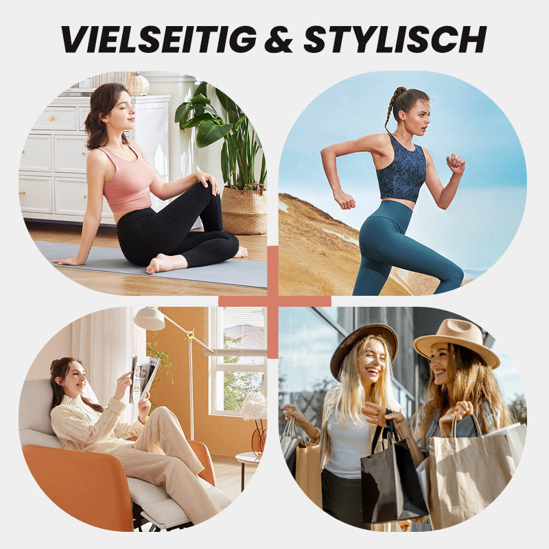 Lässiges 3-teiliges Set für Damen - Jacke, Tanktop und Hose