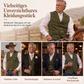 🦺 50 % RABATT | Klassischer Vintage-Charme – Herren Weste mit Revers & Fischgrätmuster