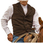 🦺 50 % RABATT | Klassischer Vintage-Charme – Herren Weste mit Revers & Fischgrätmuster