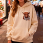 🐮 50 % RABATT | Kuschelig durch kalte Tage – Damen Hoodie mit Highland-Kuh-Motiv & Fleecefutter
