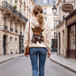 🐮 50 % RABATT | Kuschelig durch kalte Tage – Damen Hoodie mit Highland-Kuh-Motiv & Fleecefutter