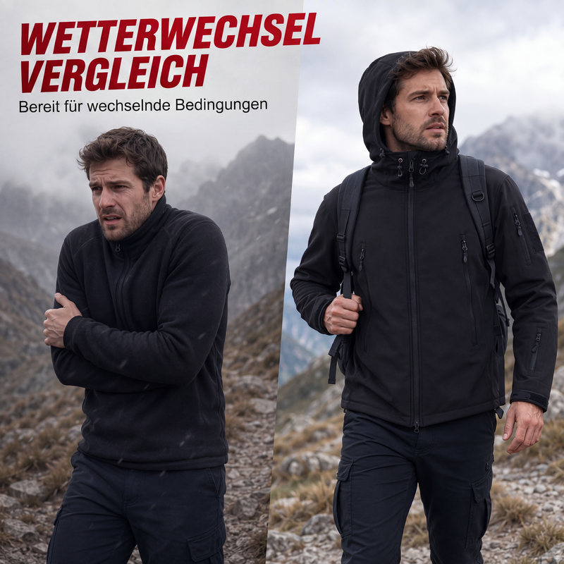 📢🎉50% Rabatt 🛍️✨Qualität überzeugt! Wasserdichte und warme Outdoorjacke für Herren