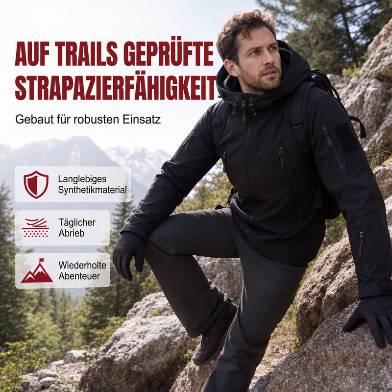 📢🎉50% Rabatt 🛍️✨Qualität überzeugt! Wasserdichte und warme Outdoorjacke für Herren