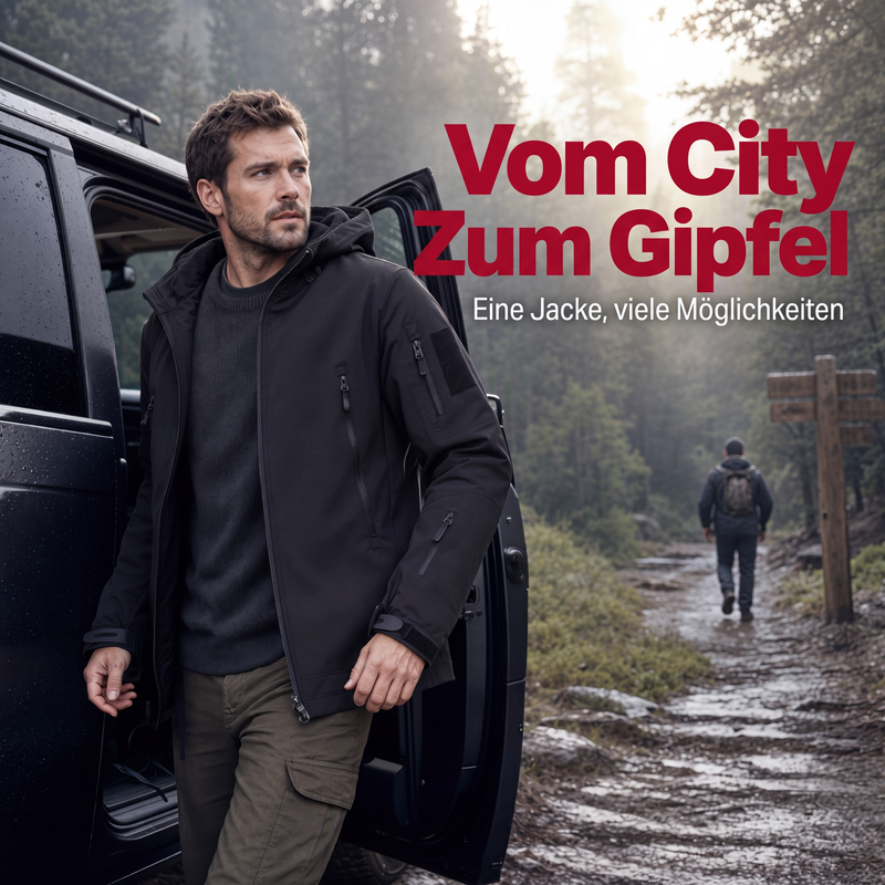 📢🎉50% Rabatt 🛍️✨Qualität überzeugt! Wasserdichte und warme Outdoorjacke für Herren