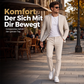 Vielseitiges Stretch-Business-Kostüm für Herren