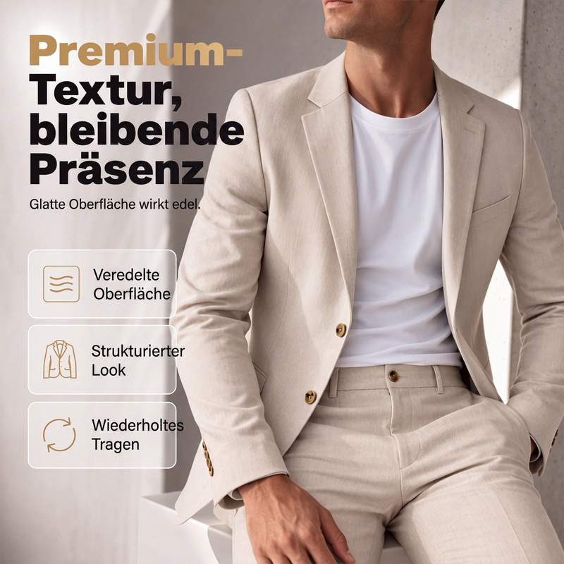 Vielseitiges Stretch-Business-Kostüm für Herren