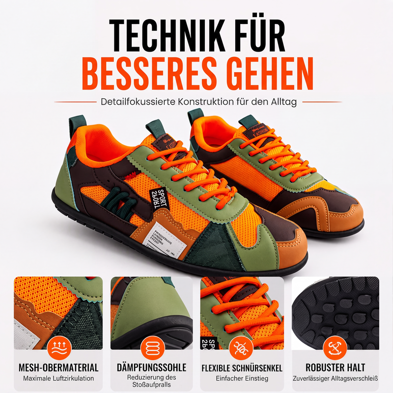 Leichte Slipper-Wanderschuhe für Herren