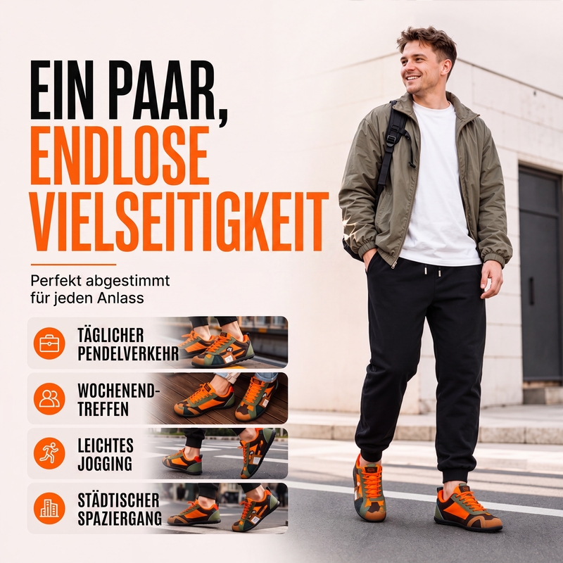 Leichte Slipper-Wanderschuhe für Herren