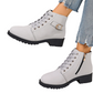 Rutschfeste Damen-Ankle-Boots mit Blockabsatz