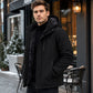 Winddichte Winter-Shell-Jacke