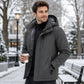 Winddichte Winter-Shell-Jacke