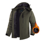 Winddichte Winter-Shell-Jacke