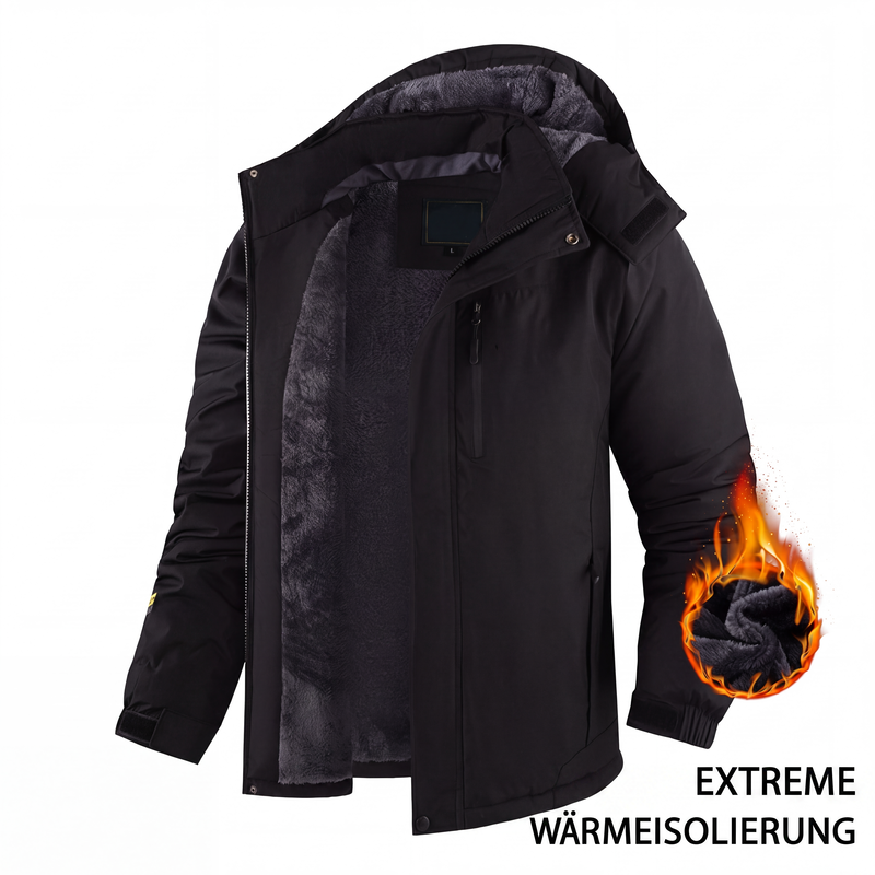 Winddichte Winter-Shell-Jacke