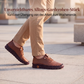 Damen-Casual-Schuhe aus echtem Leder, handgenähte Loafers
