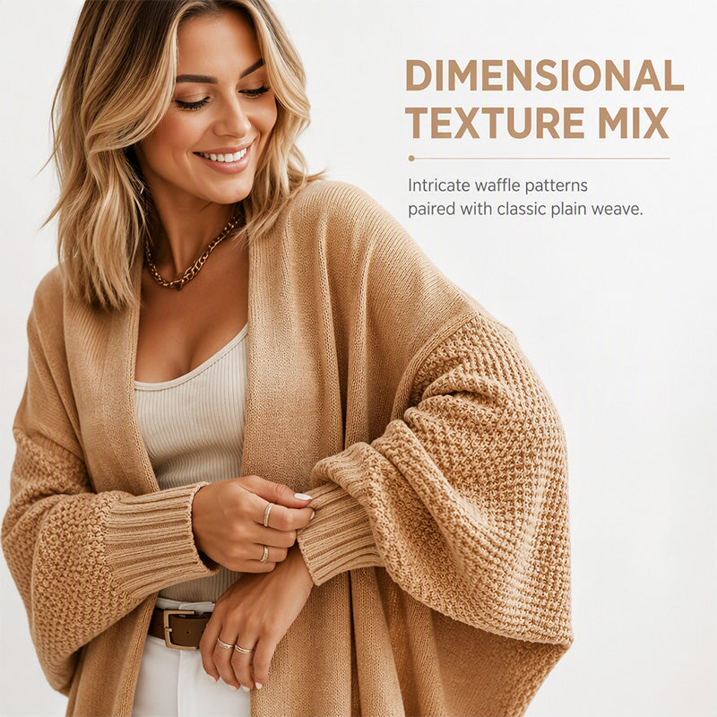 📢📢50% Rabatt!!! 🎉✨ Damen-Strickcardigan im Loose Fit – Lässiger Loose-Fit-Schnitt, weicher Strick und vielseitig kombinierbar – perfekt für einen gemütlichen Look im Alltag & in der Freizeit. Jetzt -50%!