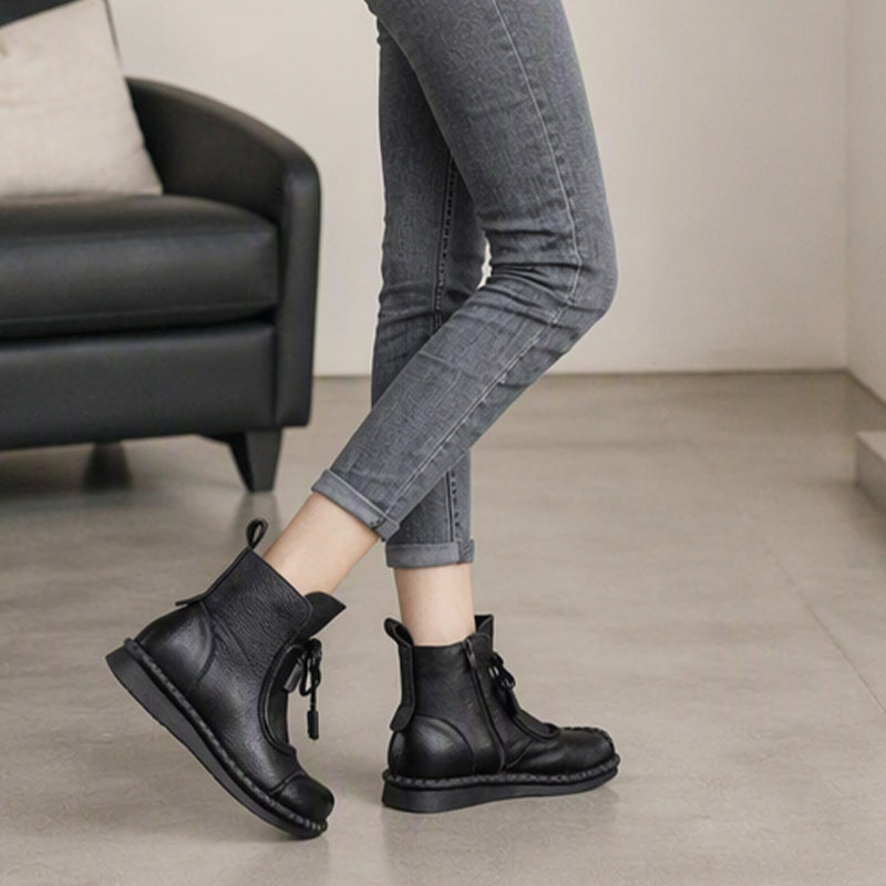 Vintage Ethno-Stiefeletten für Damen