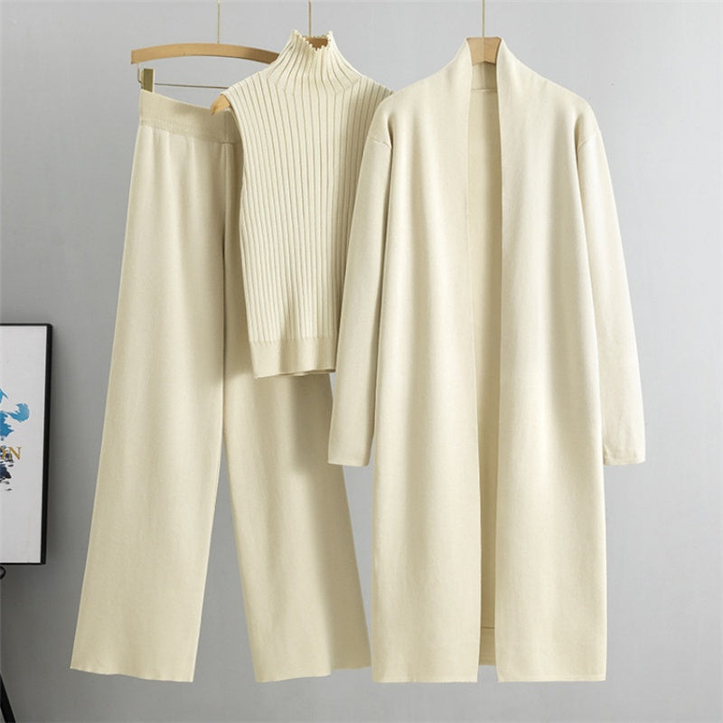 ✨🌸 Bestseller –  Über 100.000 verkauft – der beliebteste Hit – jetzt zum halben Preis Herbst Ärmellose Weste ＆ Cardigan ＆ Hose 3-teiliges Set
